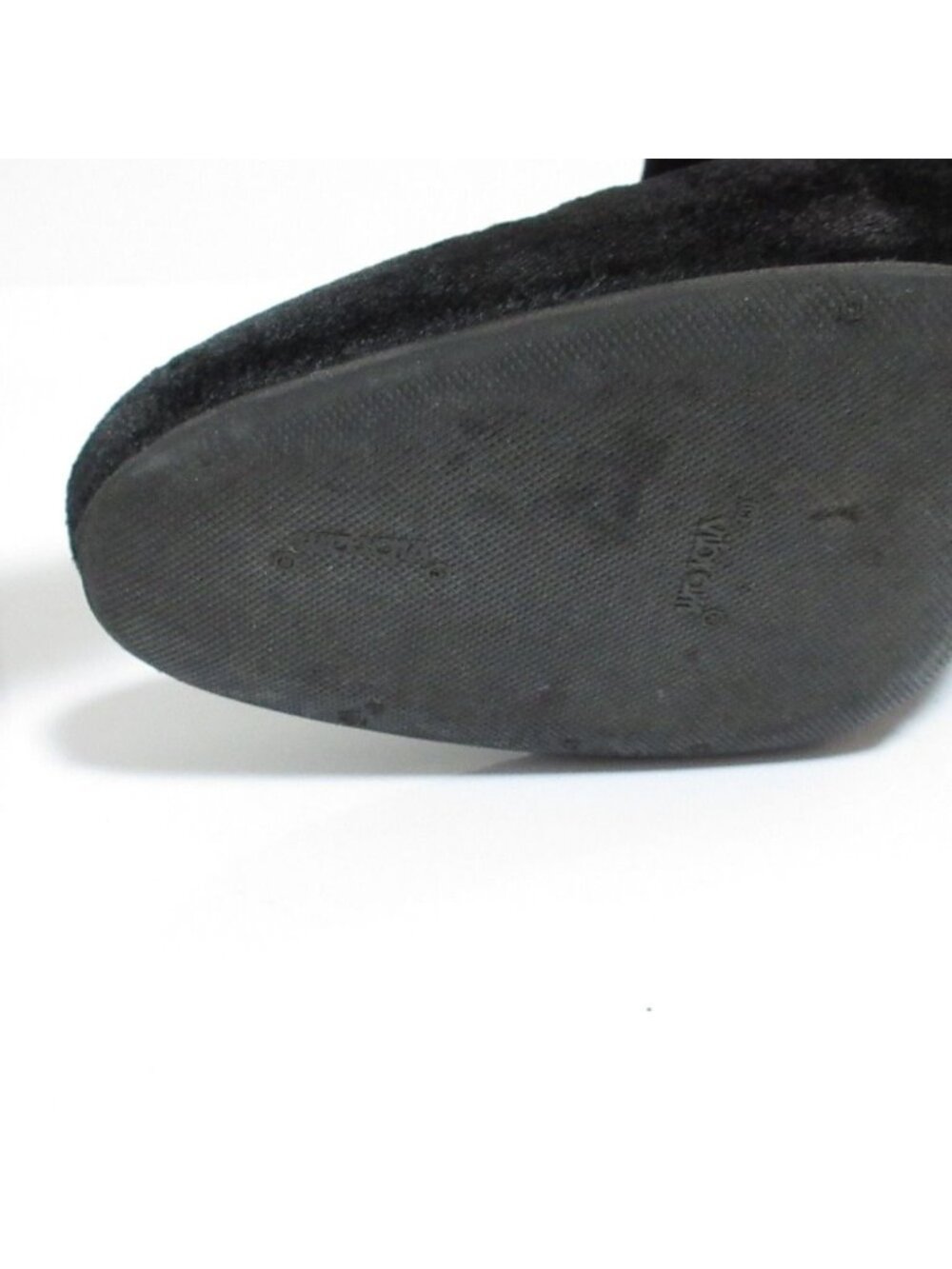 Saint Laurent Paris Velvet Ankle Boots 36.5 Black - Picture 12 of 15